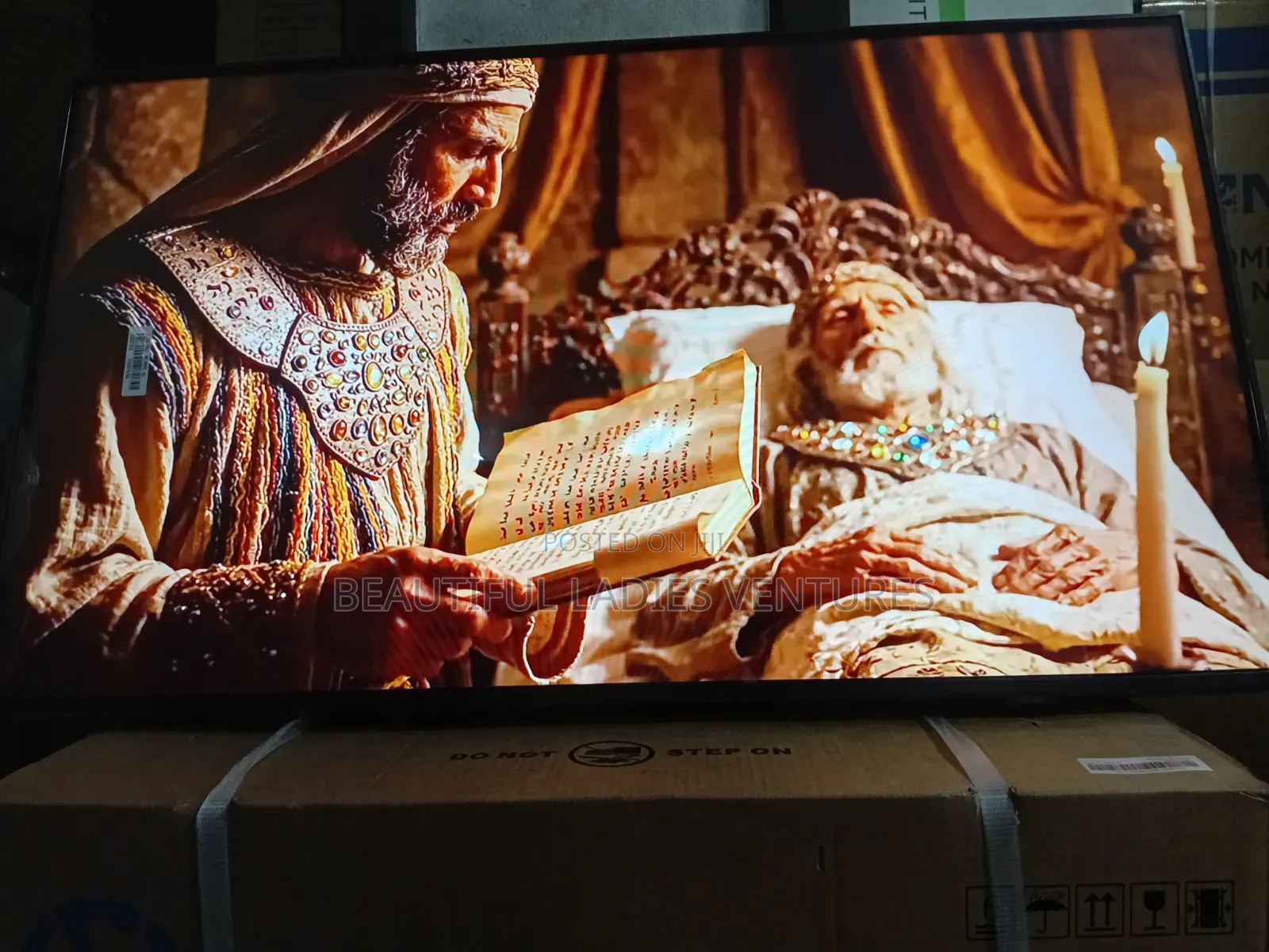 Samsung 43” Slim Smart Tv With Vibrant Visuals