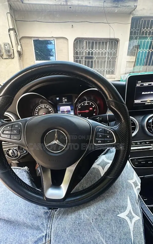 Mercedes-Benz C300 Sport 4Matic Sedan AWD (2.0L 4cyl 7A) 2017 Black