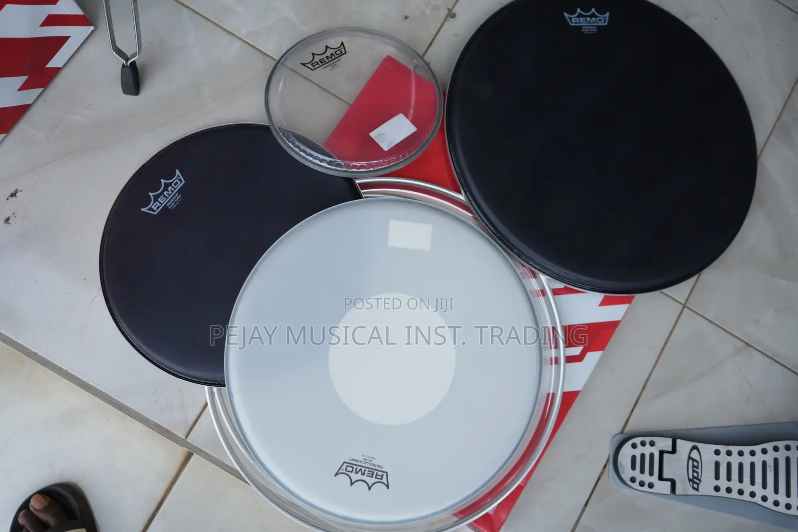 Original Remo Drum Heads – Pinstripe, Ambassador, Emperor More
