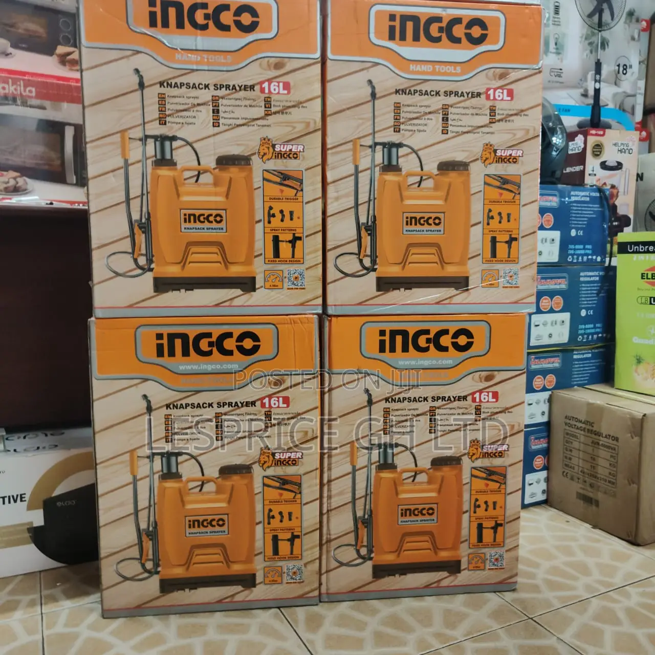 Ignco!! Ingco!! The Knapsack Sprayer Brand You Can Trust