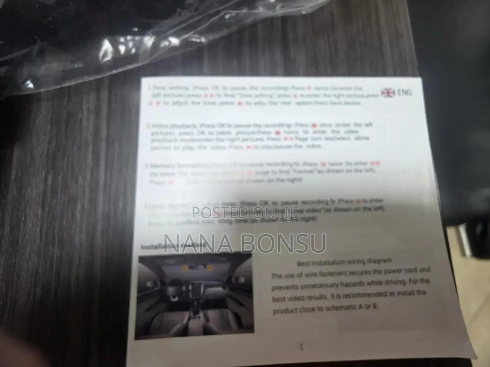 Full View Car Dashcam System, 360° 4 Channel Dash