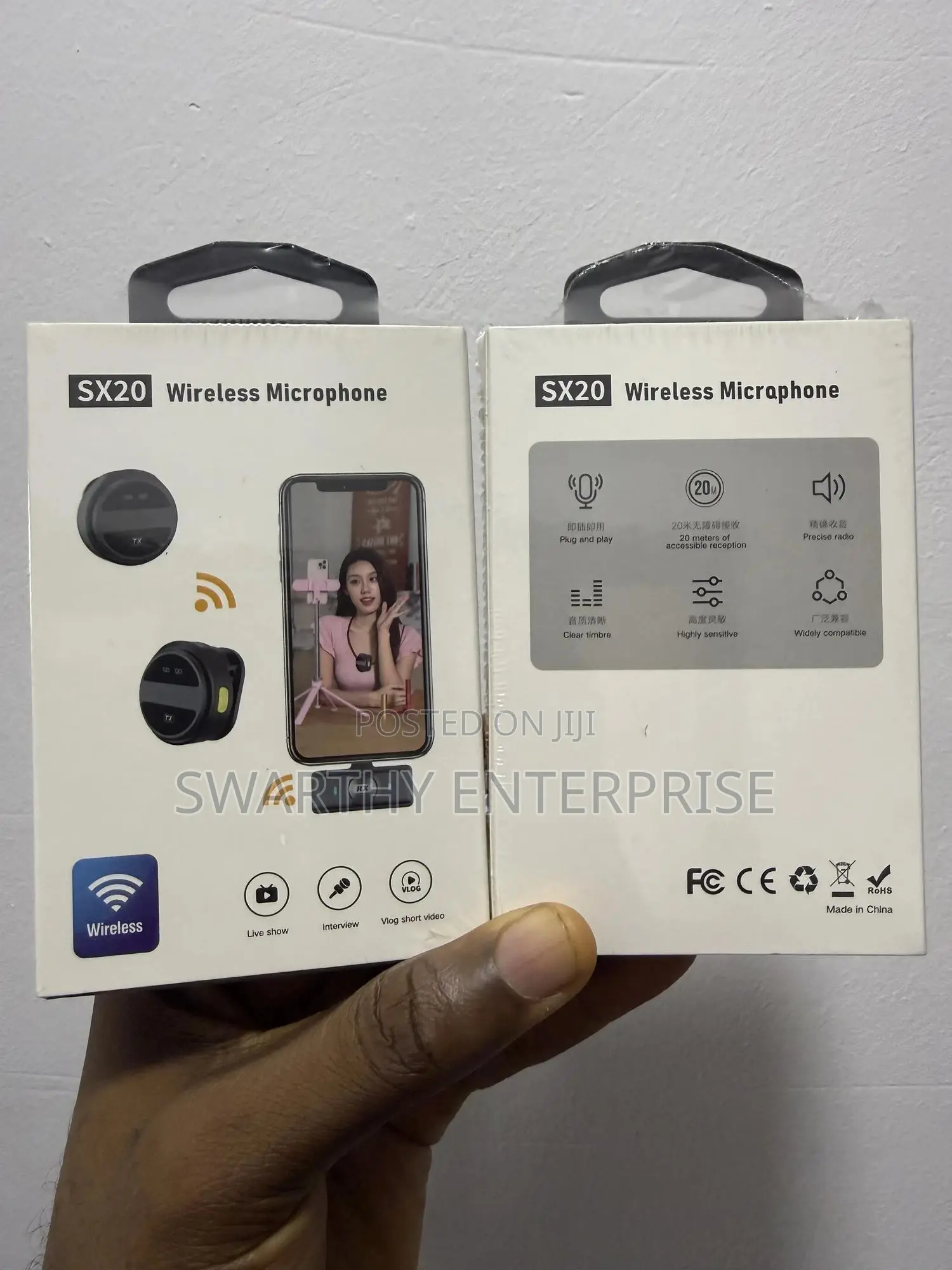 Sx20 2.4ghz Content Creation Wireless Microphone 1 Mic - Type C