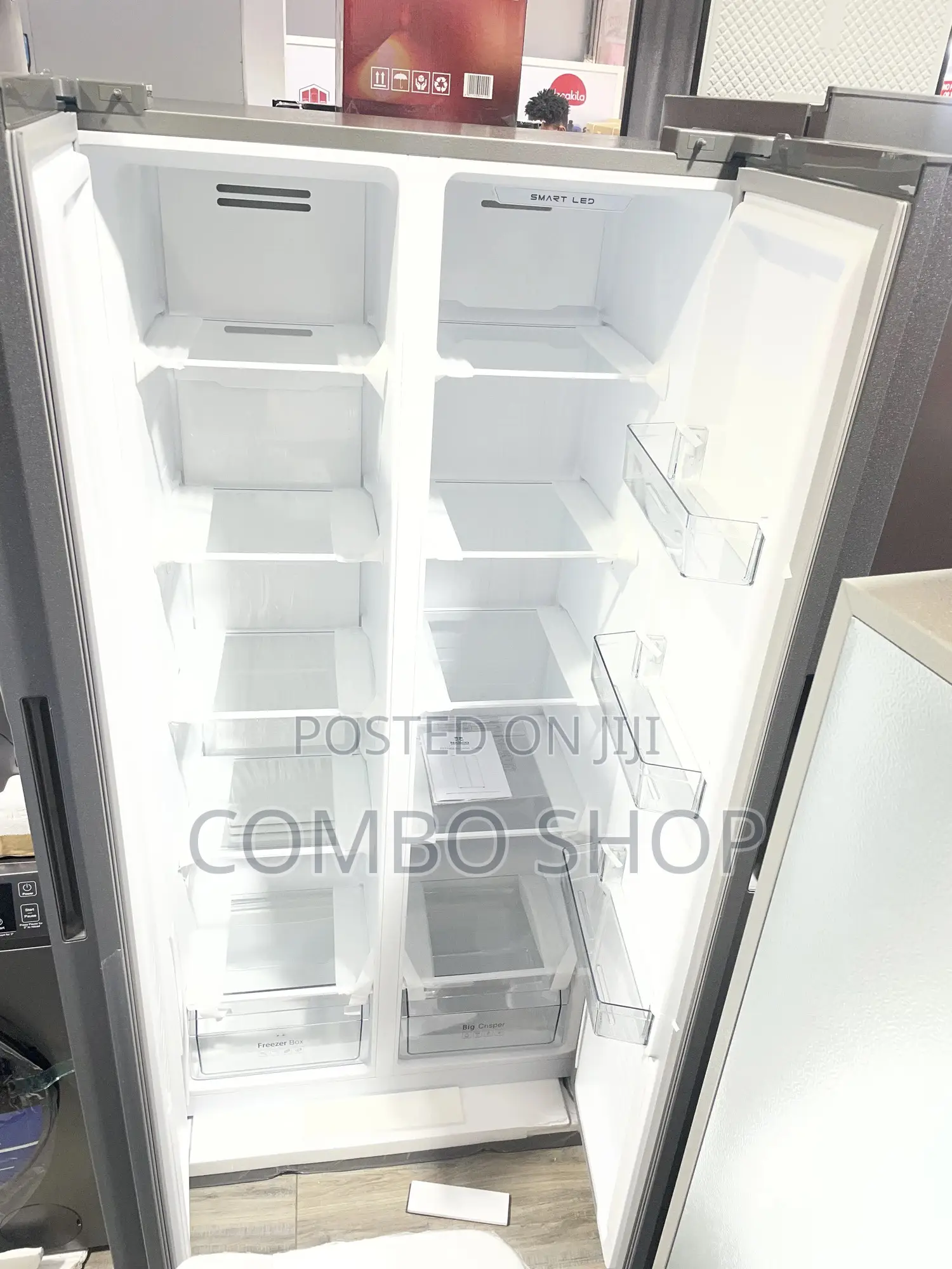 Nasco 400l Side by Side Fridge