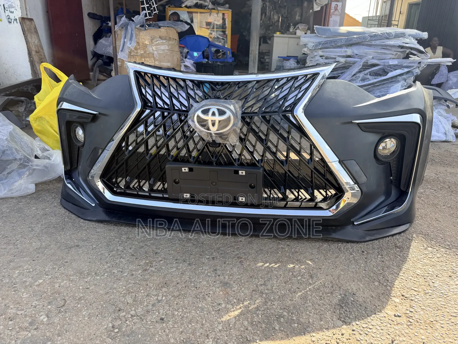 Toyota Rav4 2016-2018 Lexus Spec Bumper Front And Rear/Back Bumper
