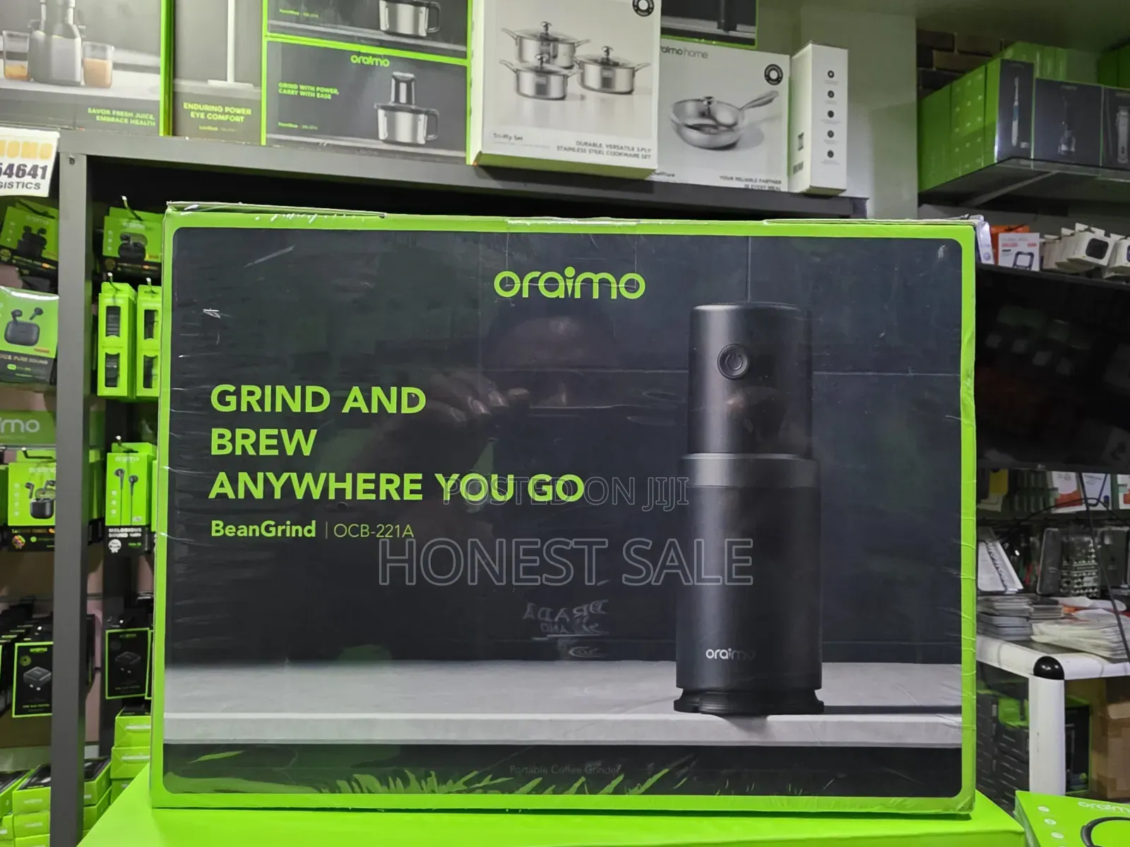 Oraimo Beangrind 2 in 1 Portable 350ml Coffee Grinder