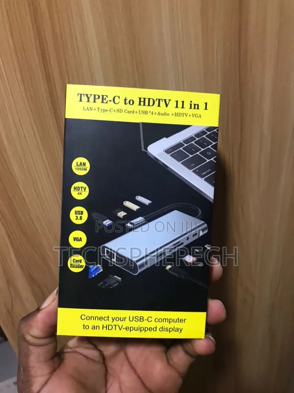 Premium 11-in-1 Type-c Hub Docking Station (Brand New)