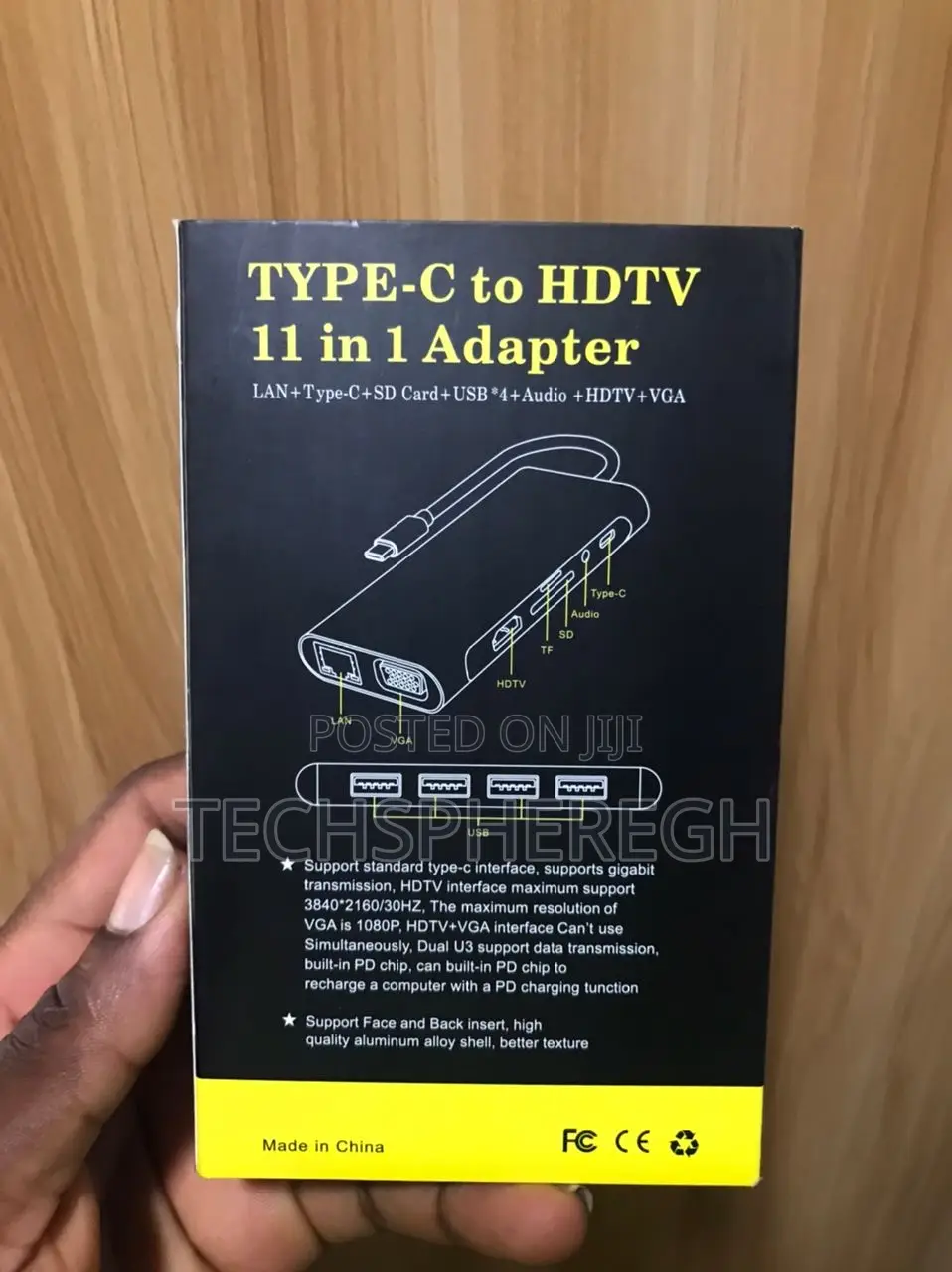 Premium 11-in-1 Type-c Hub Docking Station (Brand New)