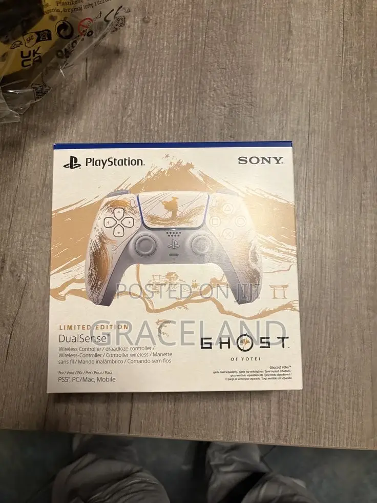 Original Play Station 5 Controller Ghost of Yotei Limited Edition