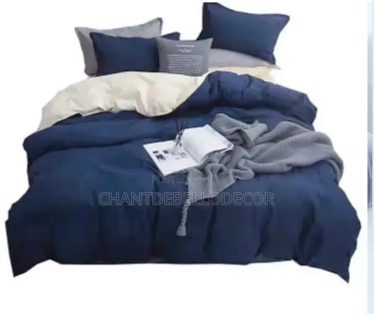 Comfort King Size 7-Piece Removable and Reversible Duvet Set
