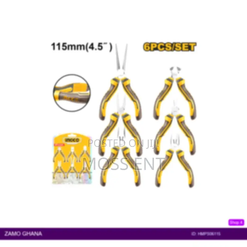 6 PCS Mini Pliers - Hmps06115