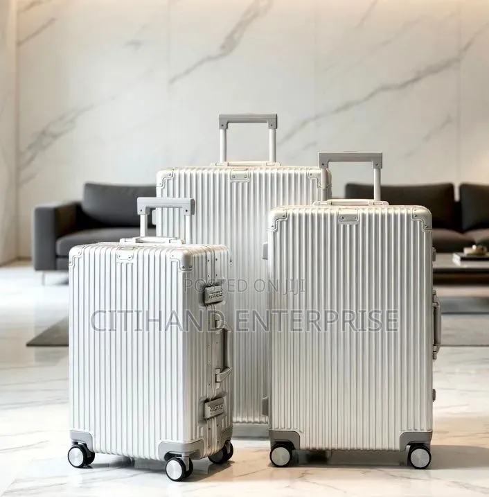 Quality 3 Set Suit Cases - Big Happy Time Travel