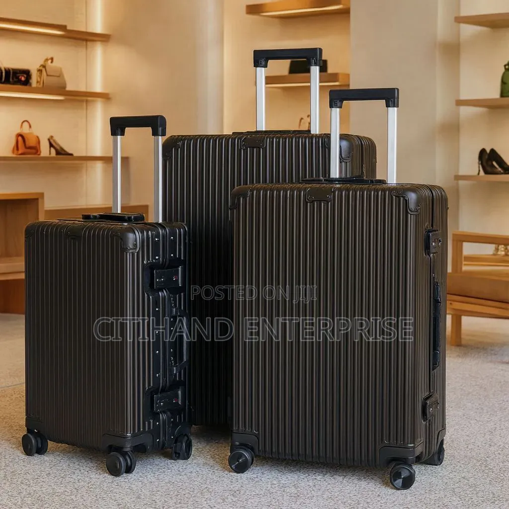 Quality 3 Set Suit Cases - Big Happy Time Travel