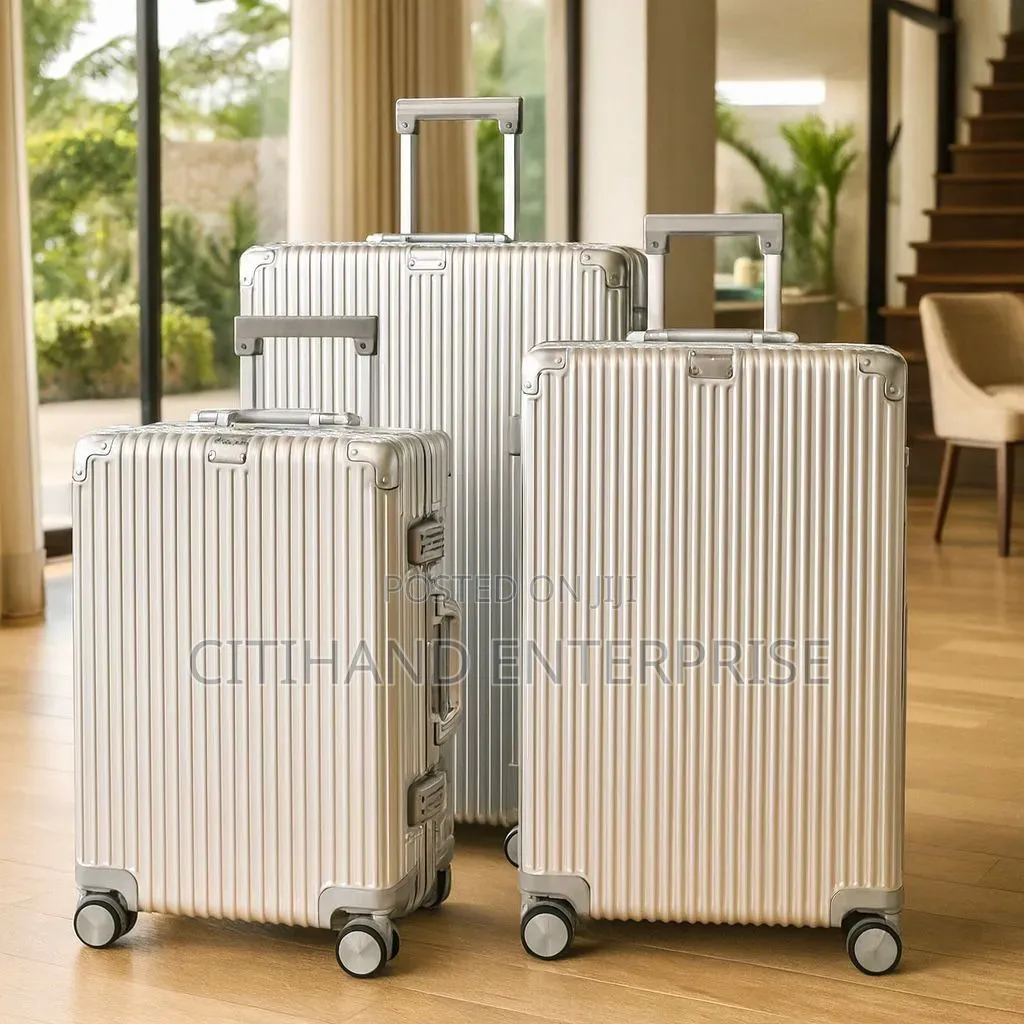 Quality 3 Set Suit Cases - Big Happy Time Travel
