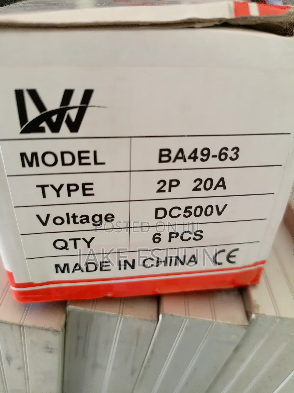 Dc Circuit Breaker 20 Amp