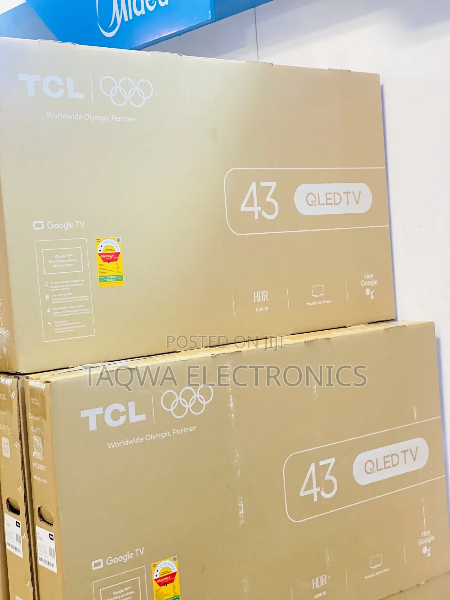 Portable TCL 43 Inch Smart Qled Tv
