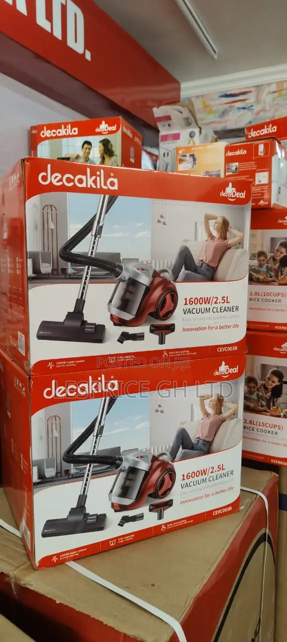 Sunday Special Promo on Our Clean 1600w Vacuum Cleaner From Decakila