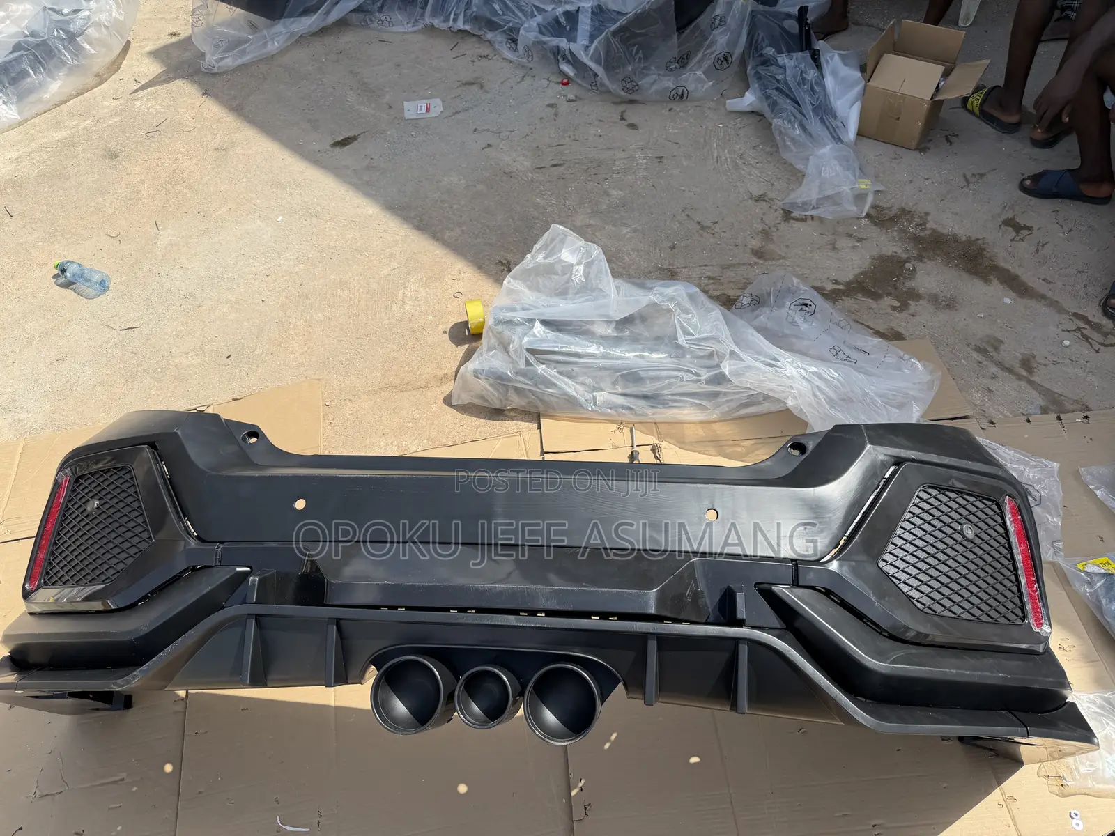 Honda Civic 2016 - 2018 Hatchback Back Bumper Complete