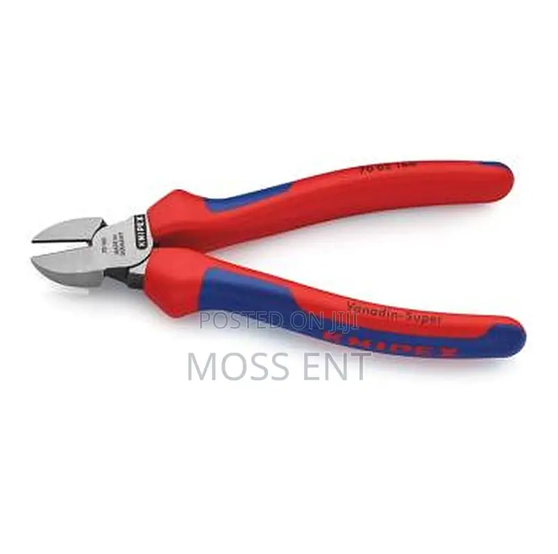 Diagonal Side Cutting Plier 160mm Red/Blue - K-
