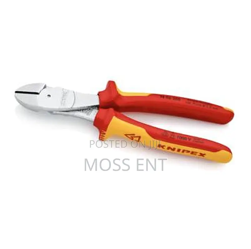 Diagonal Side Cutting Plier 200mm 1000v Chrome High Levera - K-