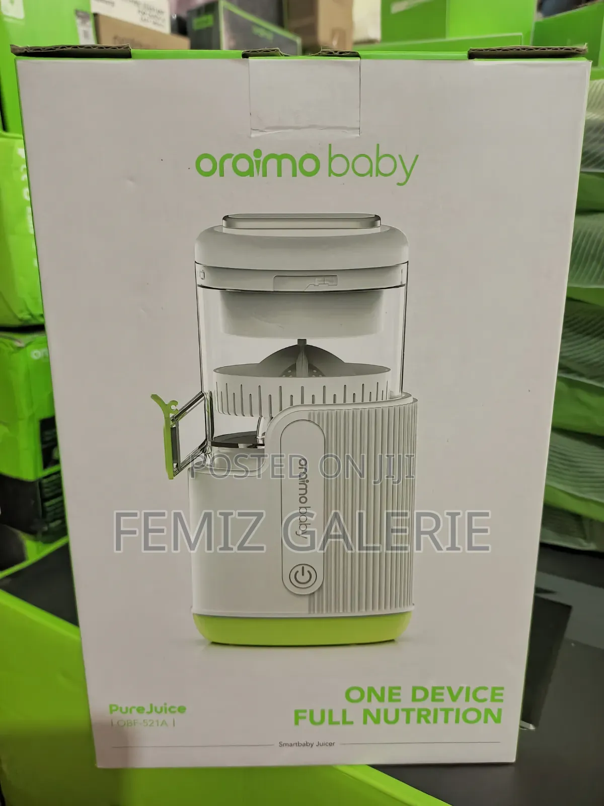 Oraimo Purejuice Rechargeable Safe Design Smart Baby Juicer