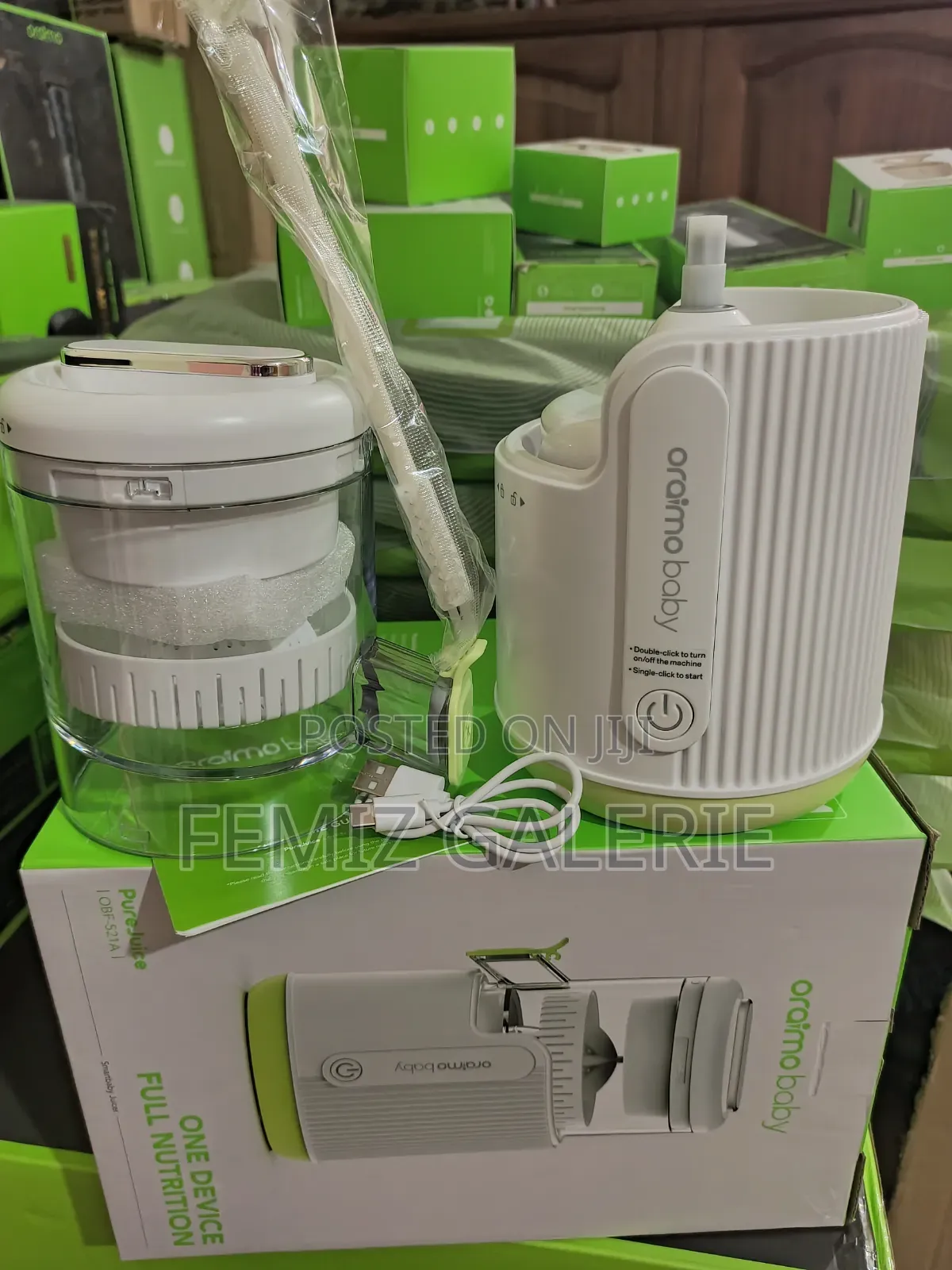Oraimo Purejuice Rechargeable Safe Design Smart Baby Juicer