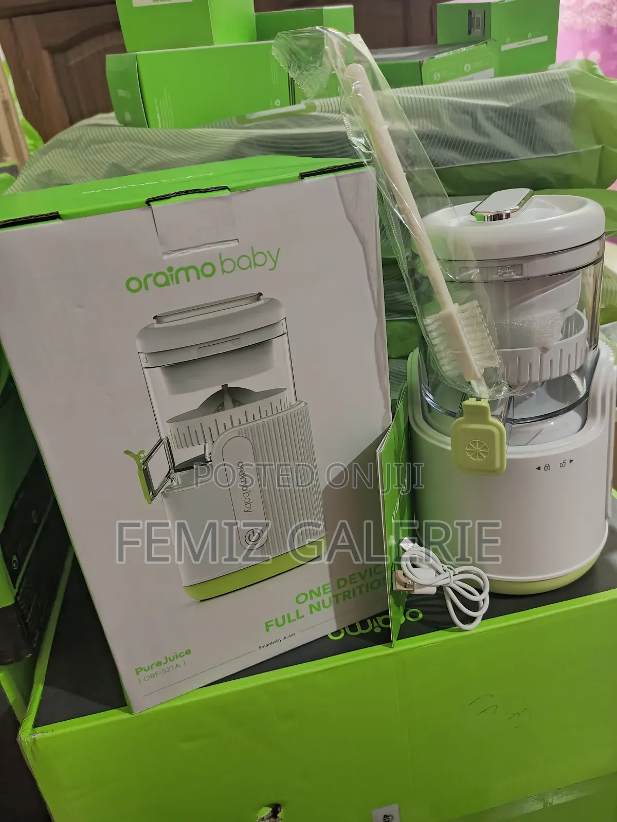 Oraimo Purejuice Rechargeable Safe Design Smart Baby Juicer