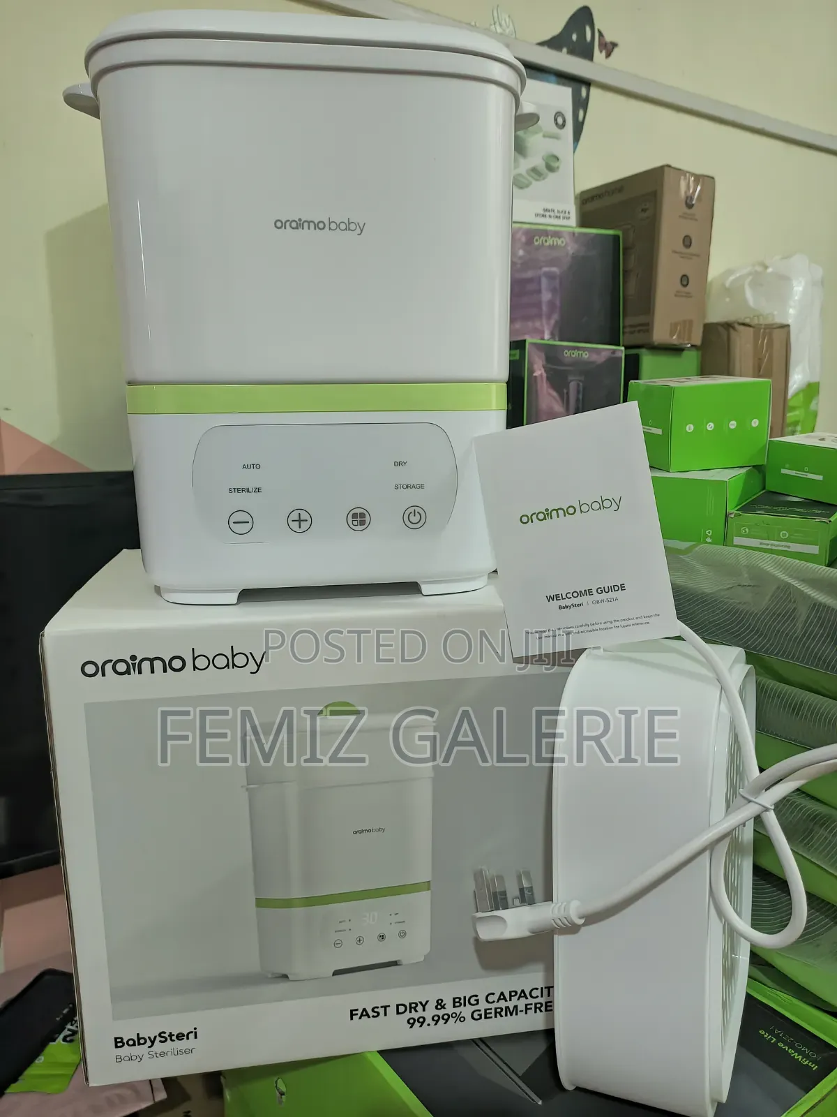 Oraimo Babysteri 3-in-1 Multi-Function Germ-Free Baby Steriliser