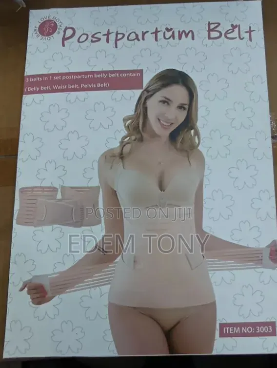 3-in-1 Postpartum Belly Belt Set