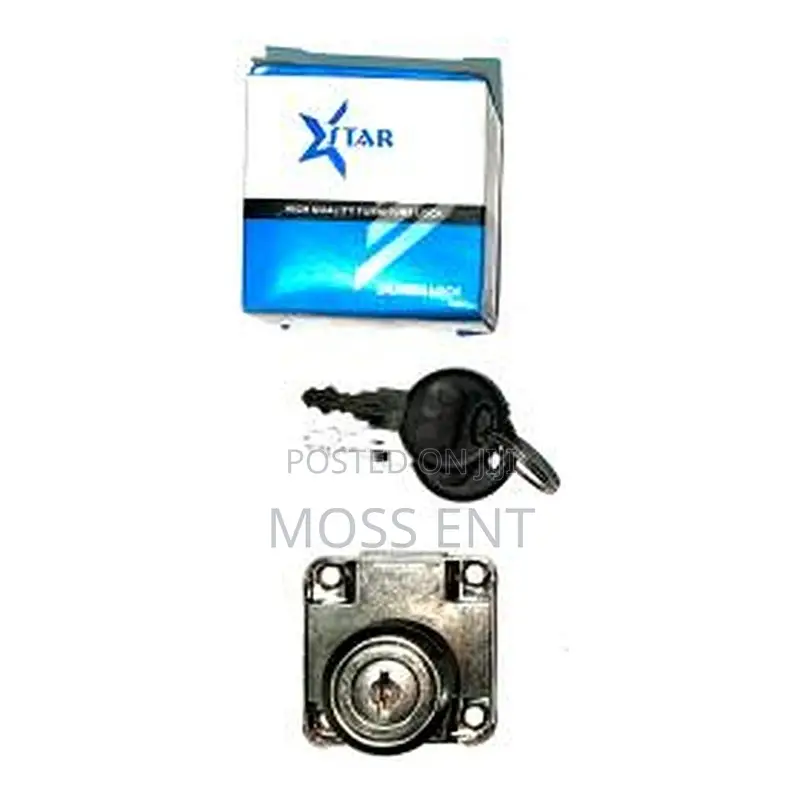 Drawer Lock Star Nickle D19*22mm (Piece) - Jb138c-22