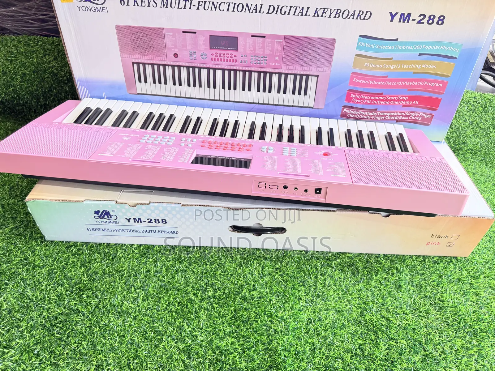 Yongmei Ym-288 Pink Electronic Keyboard