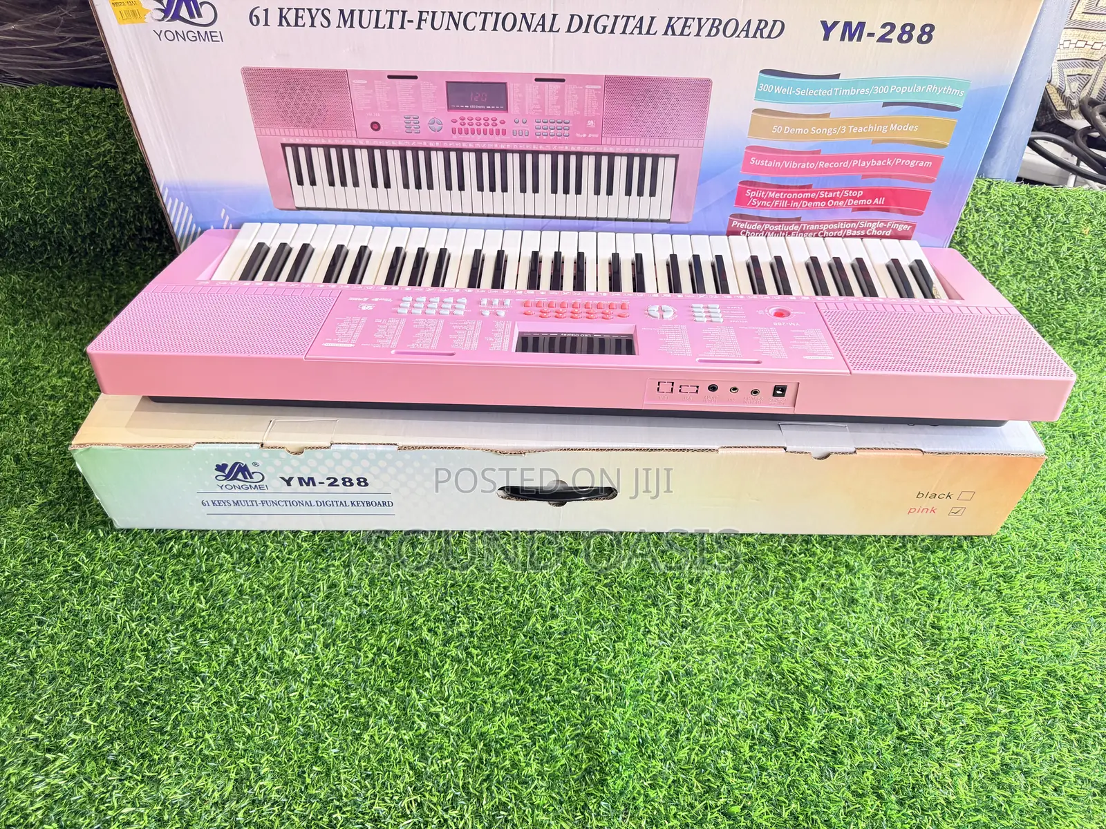 Yongmei Ym-288 Pink Electronic Keyboard