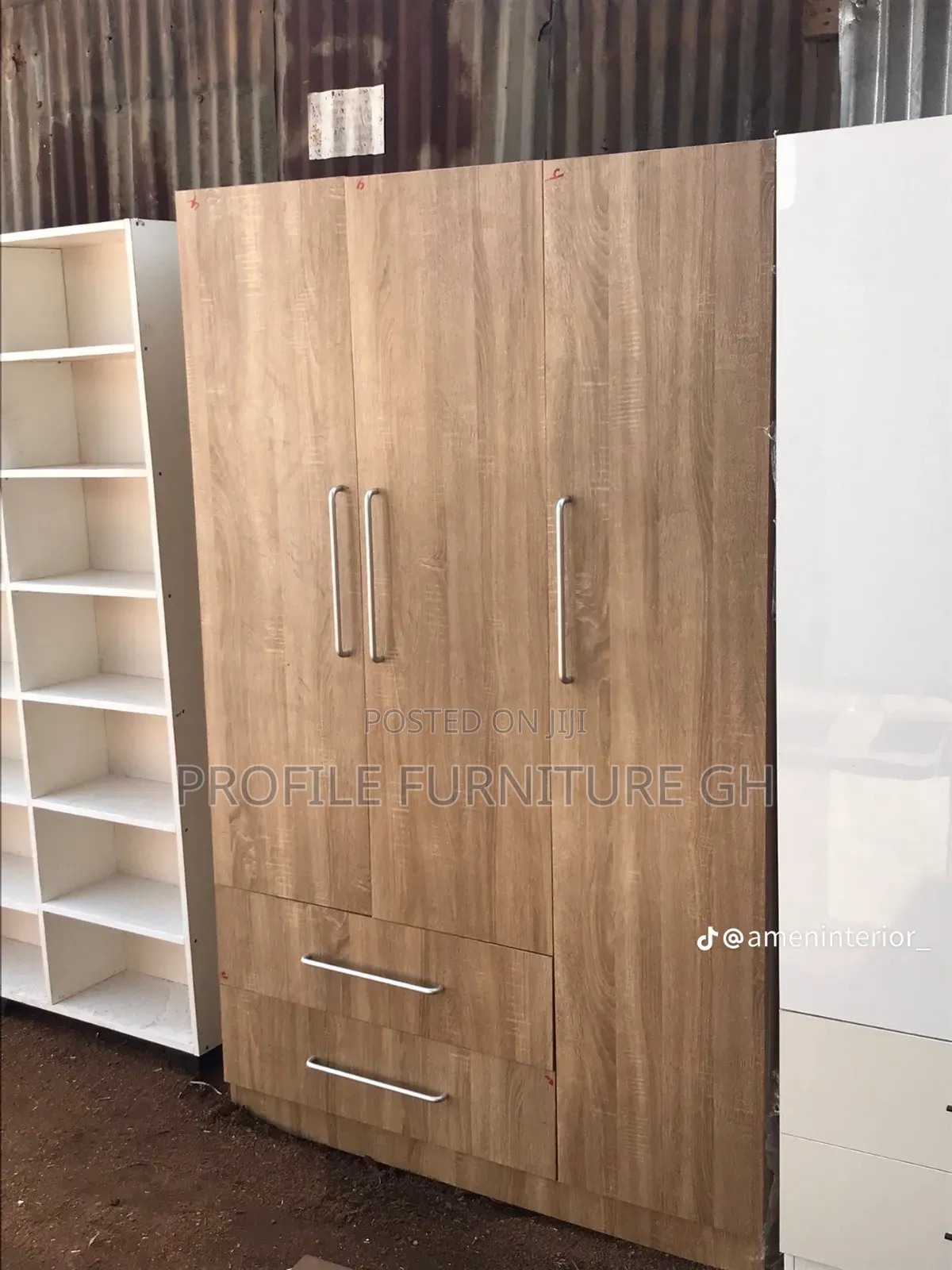 Foreign Wood 3in1 Wardrobe