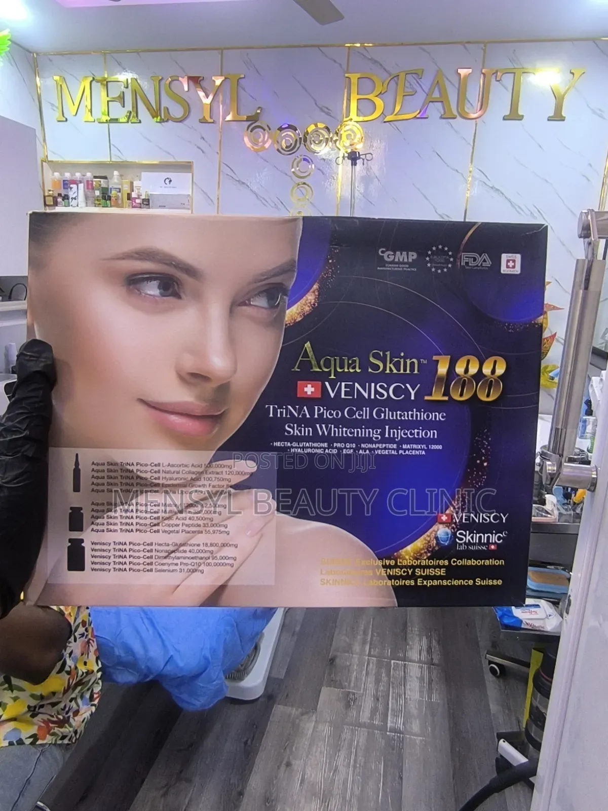 Aqua Skin (Iv) Injections For Skin Whitening, Hydration, And Glow.