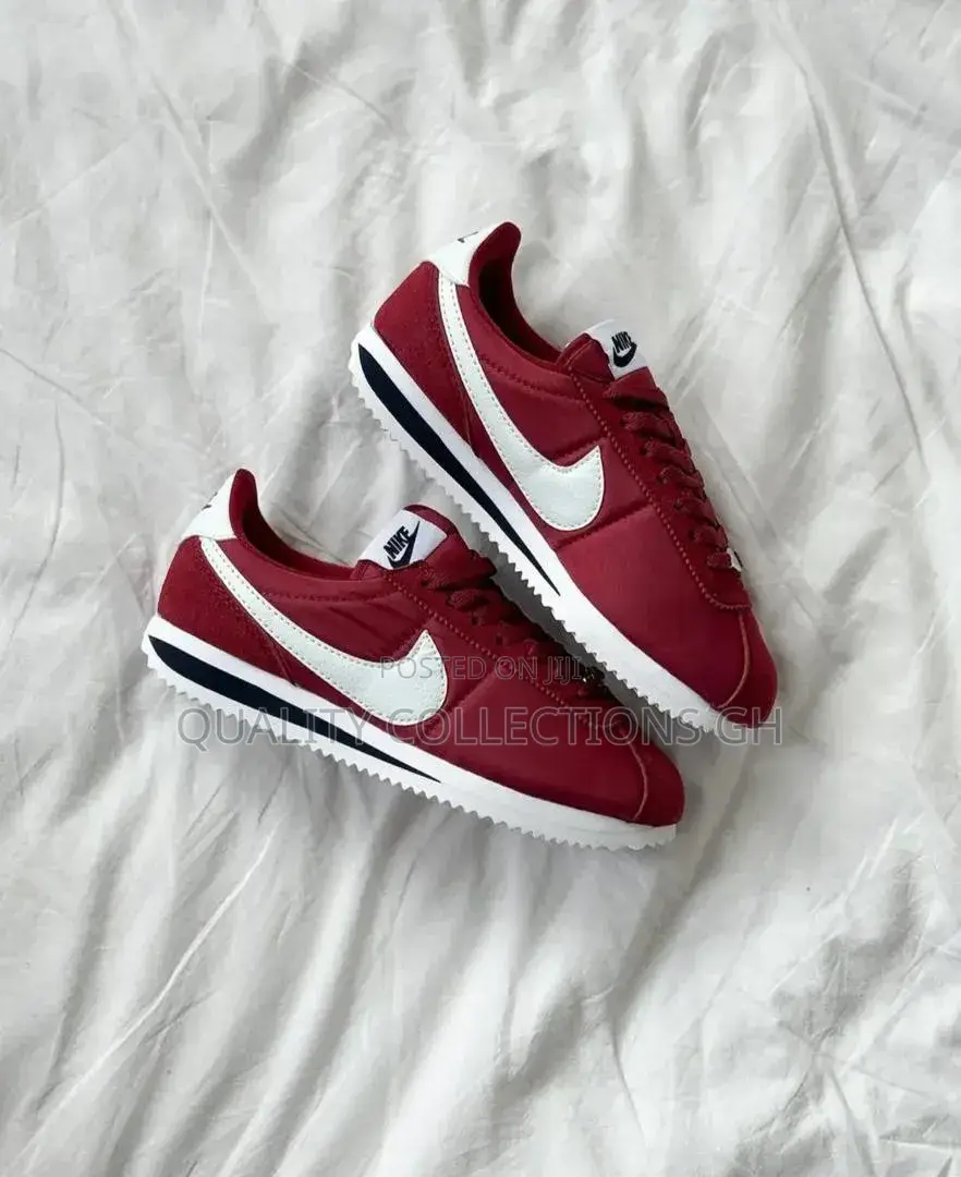 Nike Cortez Wine and White