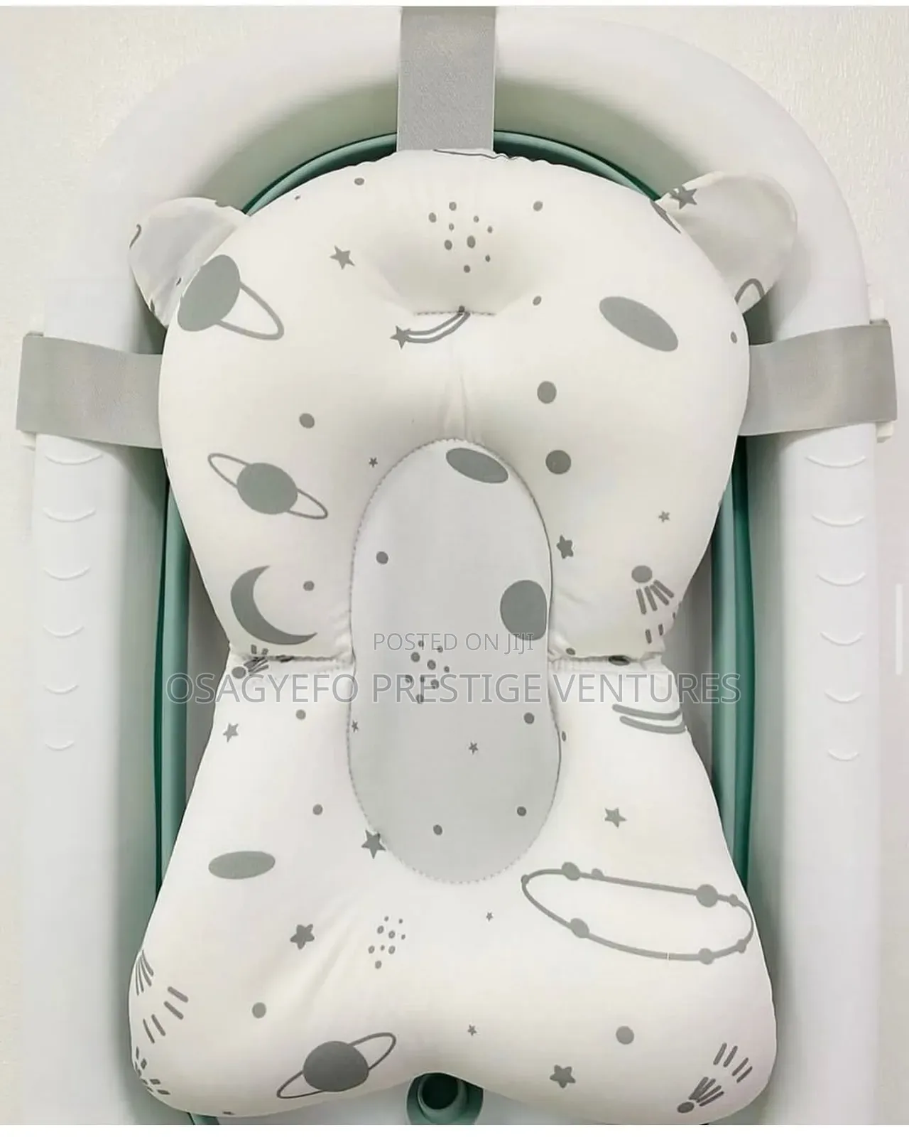Baby Bath Support Cushion Rinse Cup