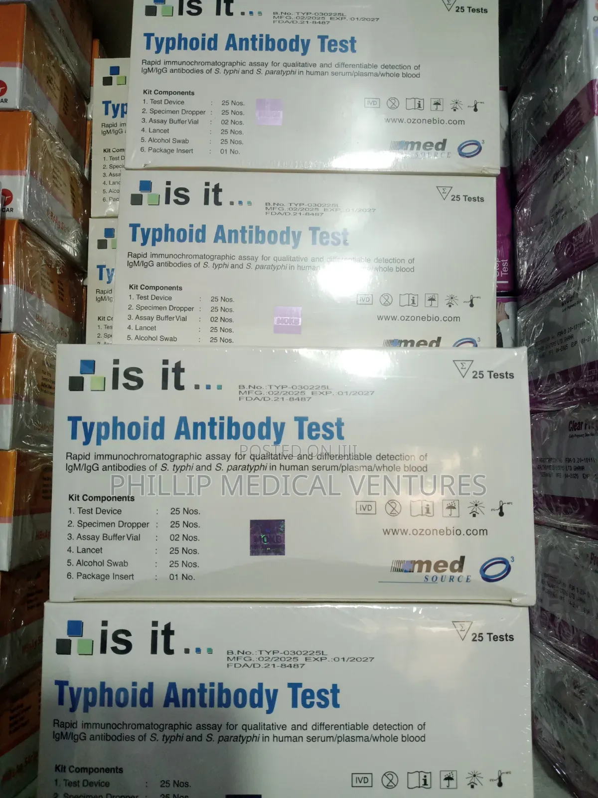 Typhoid Antibody Test Kit