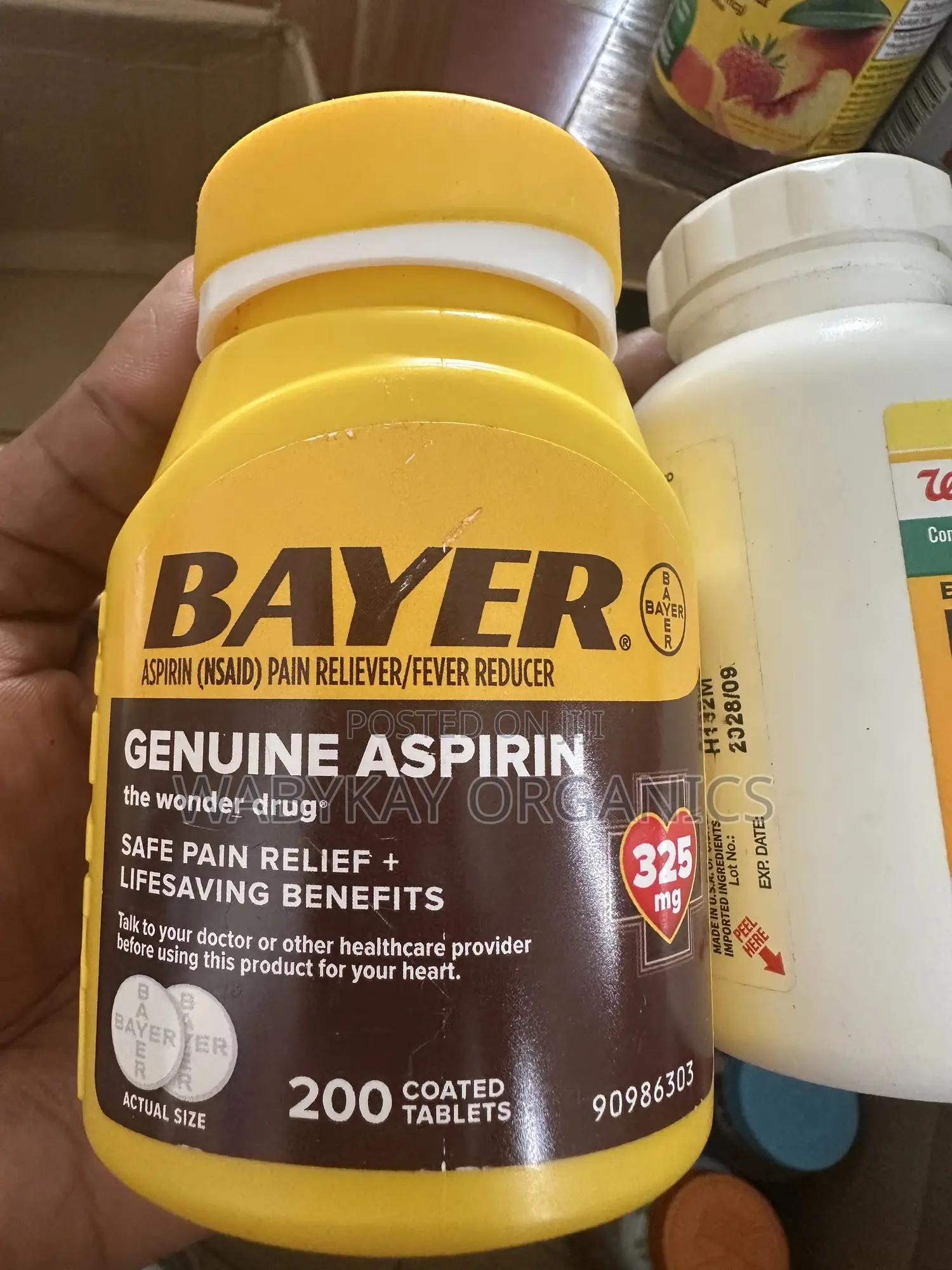 Bayer Aspirin Pain Relief , 200 Tablets