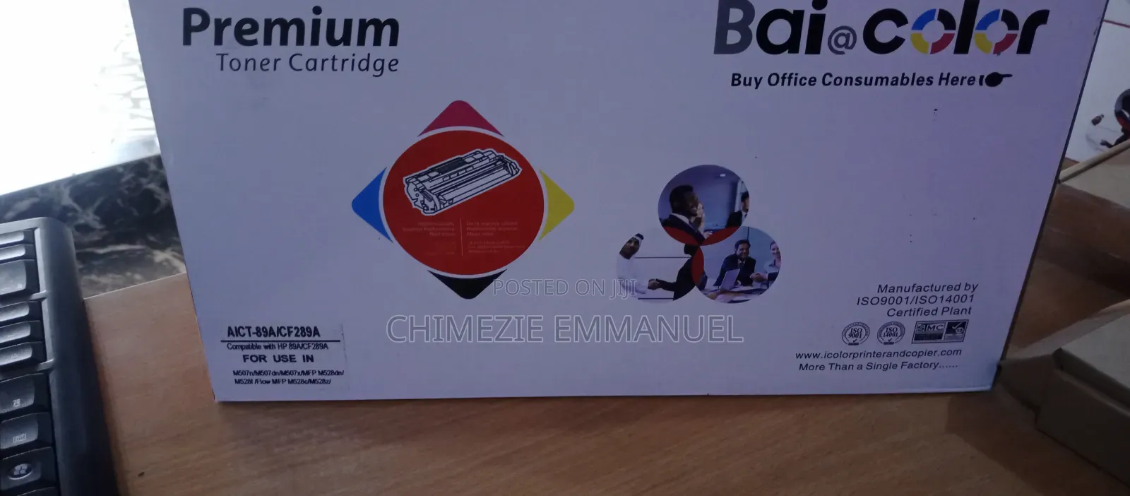 89a Toner Cartridge Hp Black