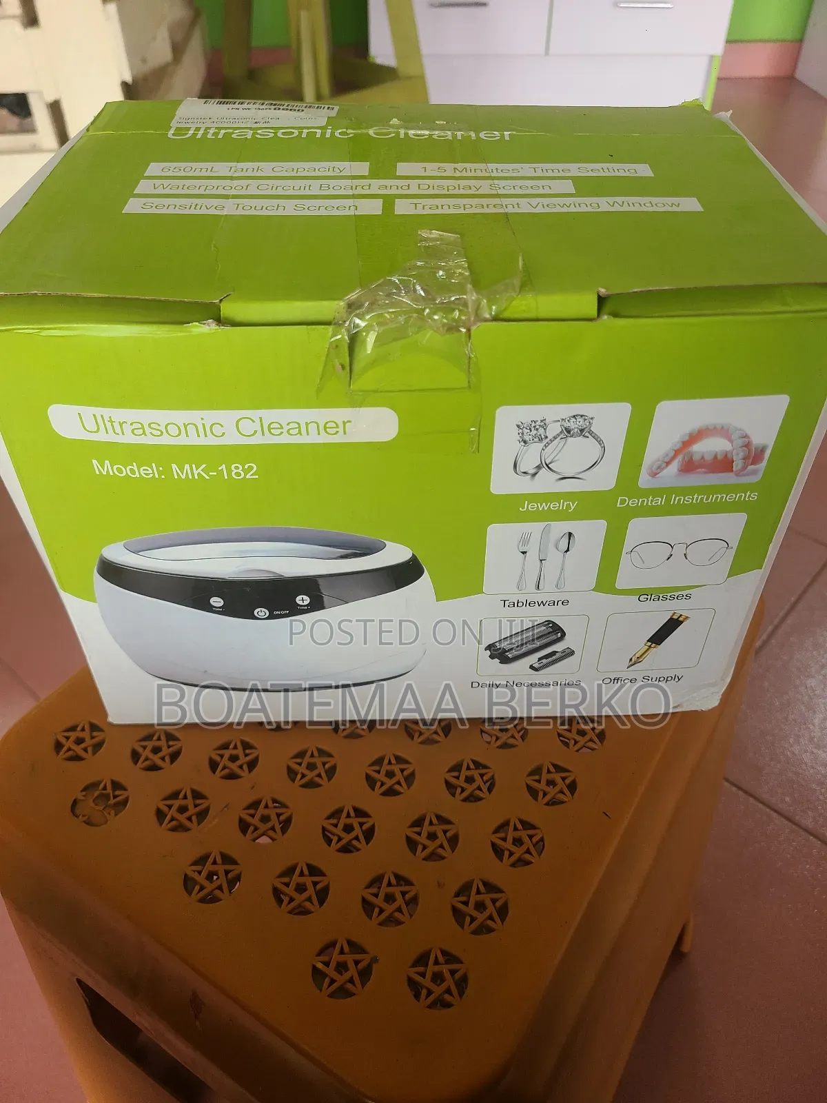 Ultrasonic Jewelry Cleaner