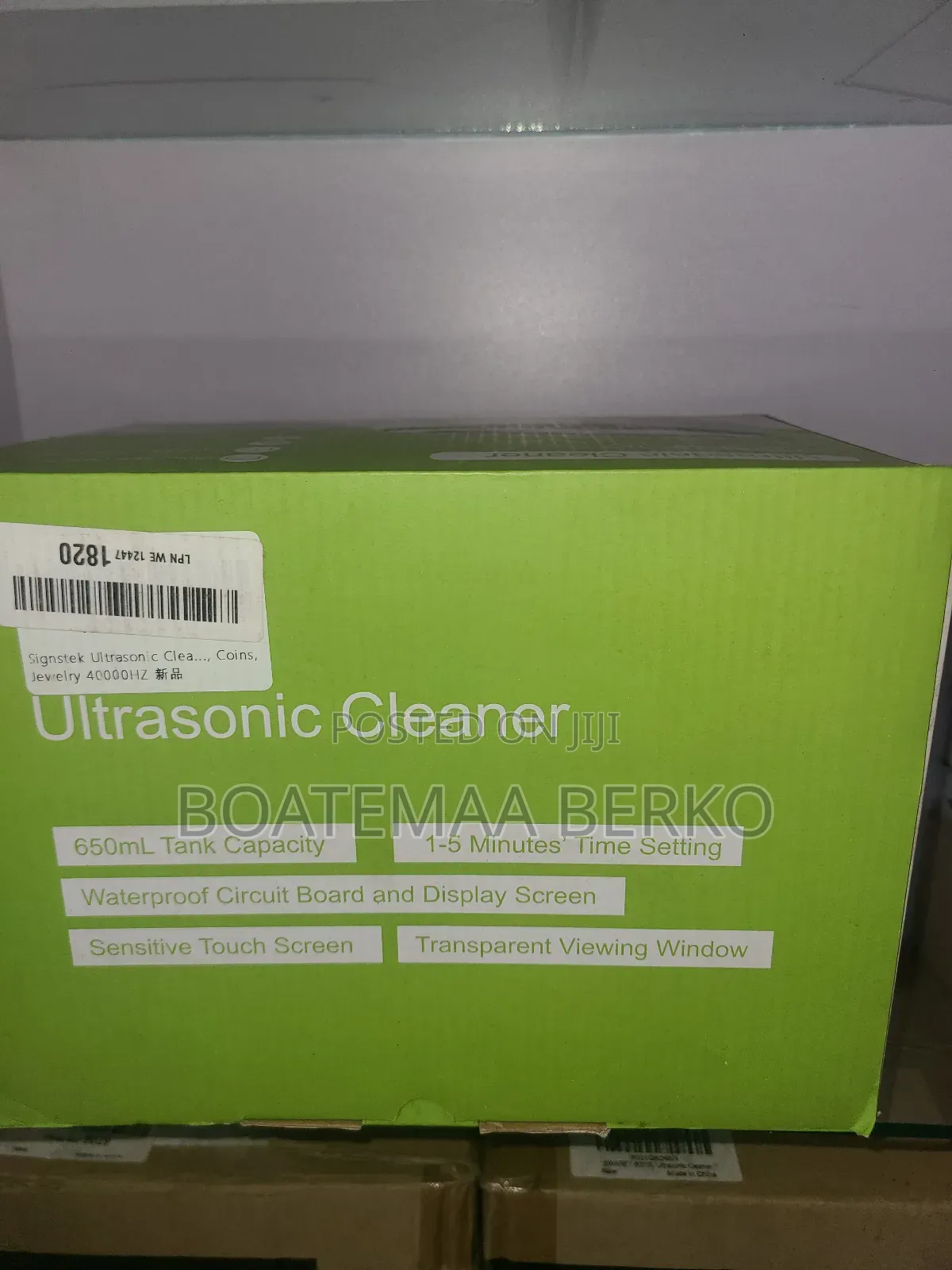 Ultrasonic Jewelry Cleaner
