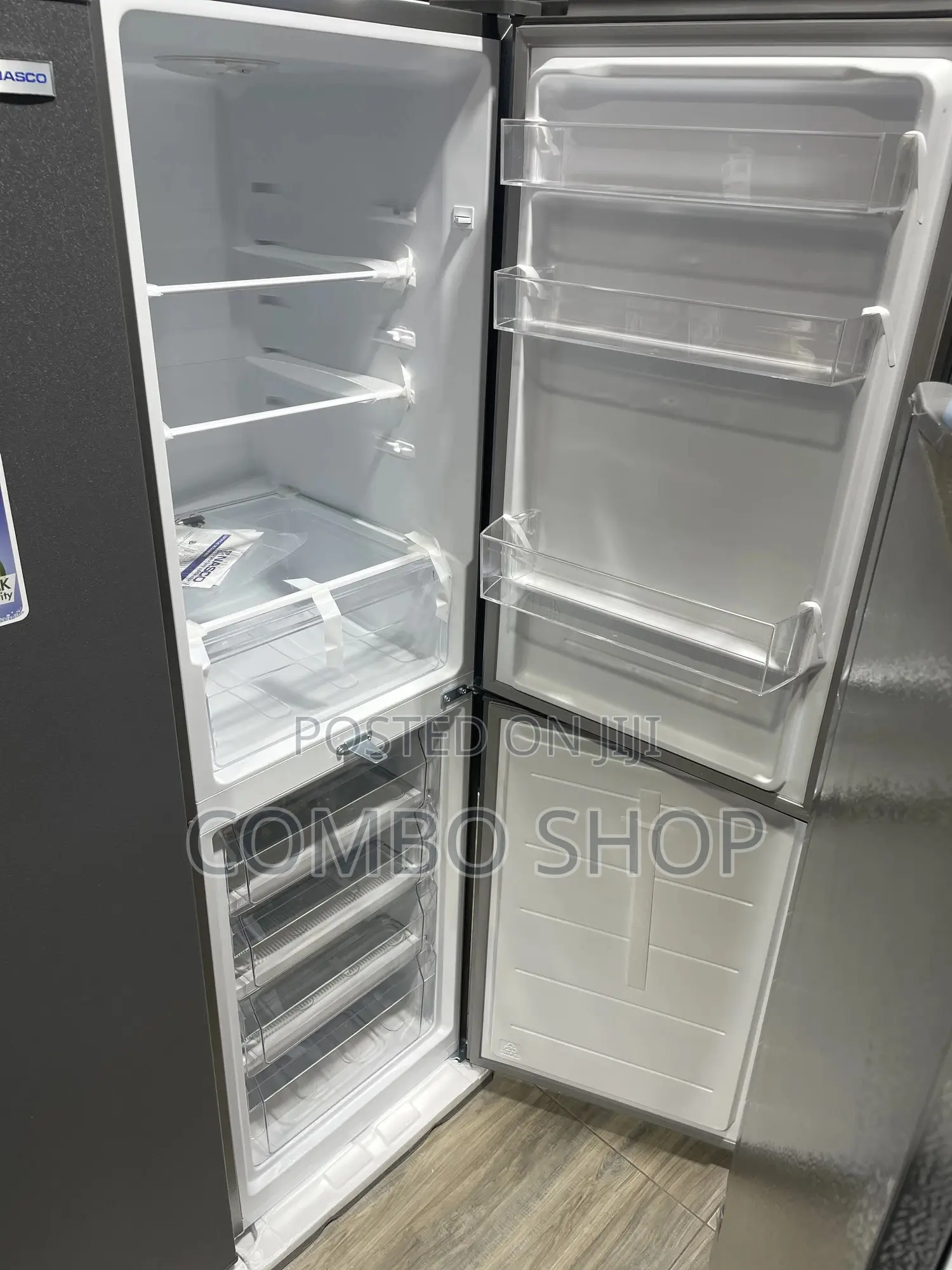Nasco 258l Bottom Freezer Fridge