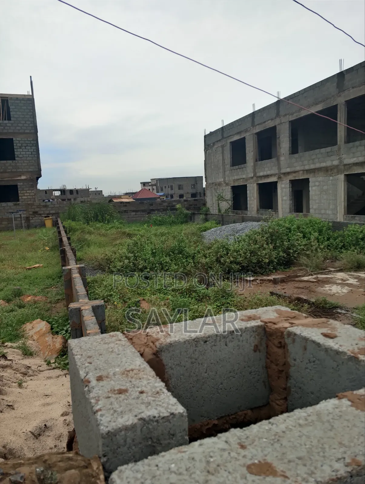 Very Nice Half Plot Fenced Gate Klagon Behind Star Oil for Sale
