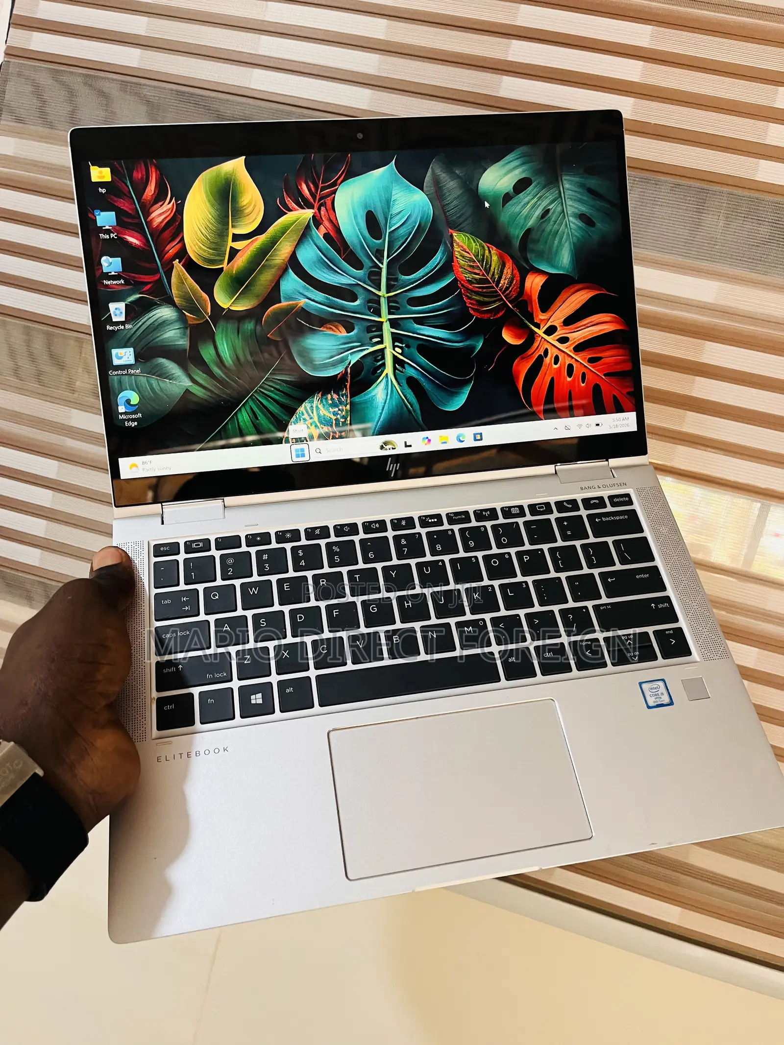 Laptop HP EliteBook 830 G5 16GB Intel Core i5 SSD 256GB