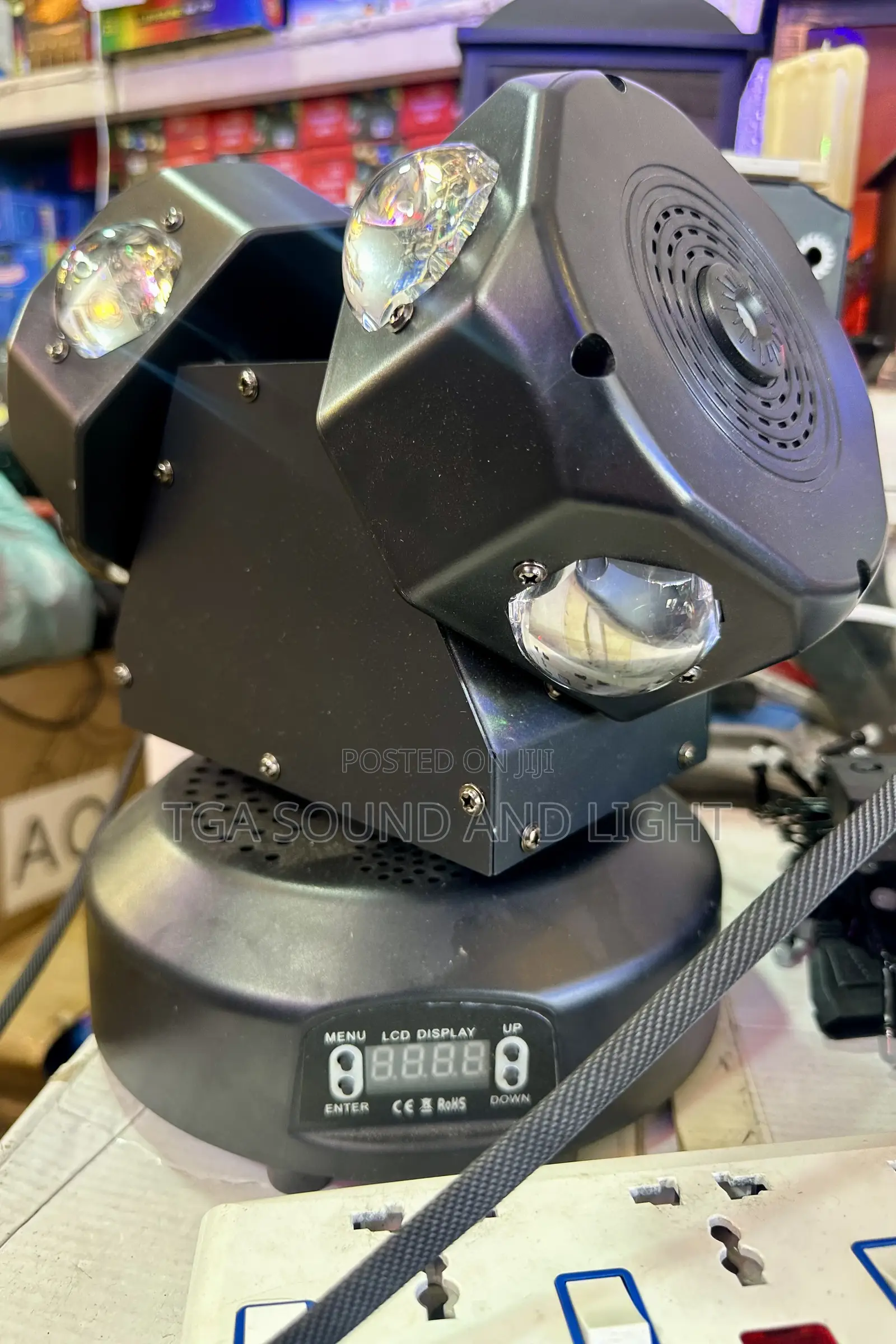 Double Arm Moving Head Light [Beam+Laser]