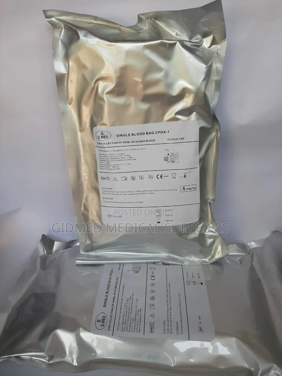 Blood Bag Single