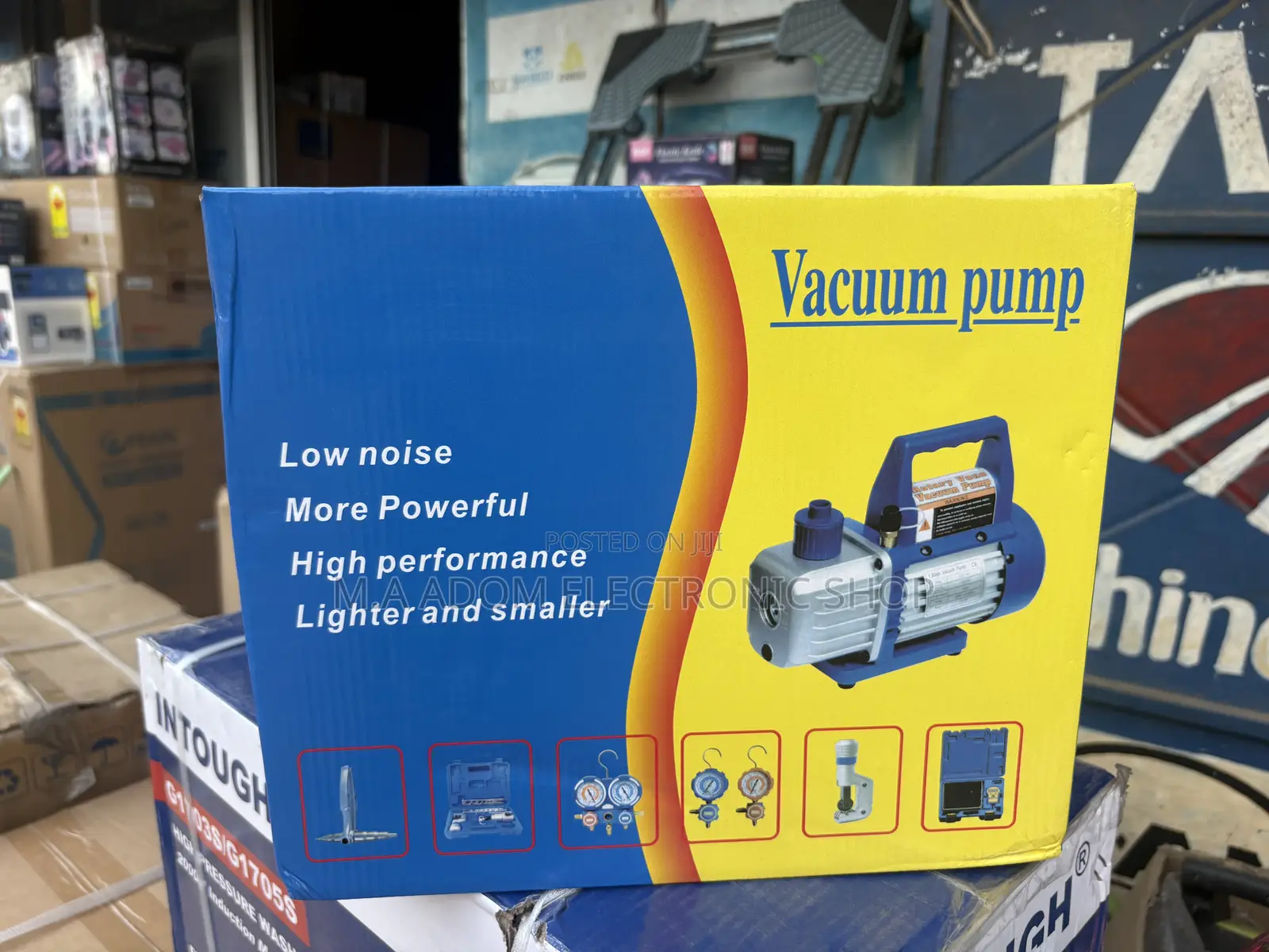 Low Noise Vacuum Pump for Ac