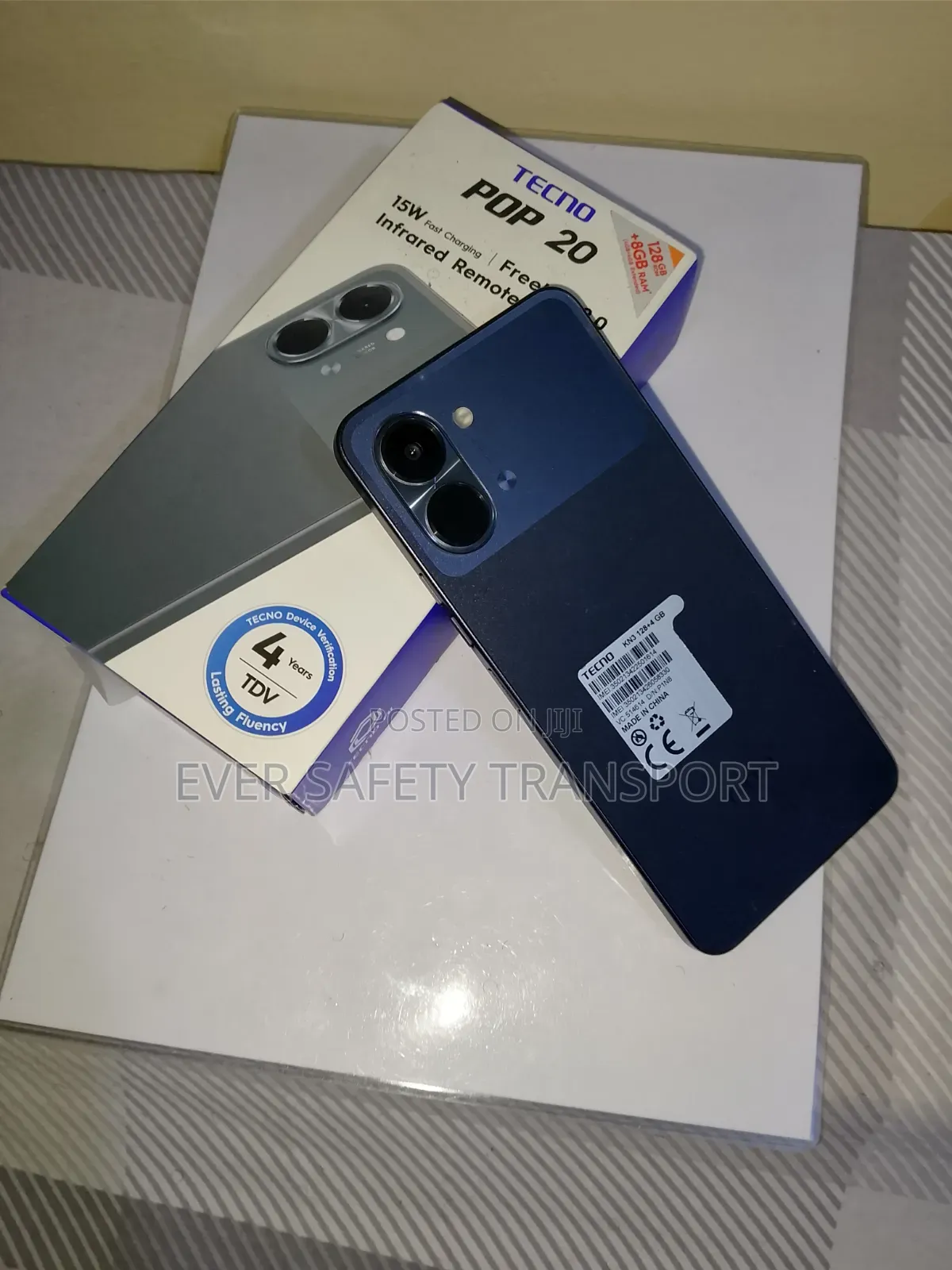 New Tecno Pop 20 128 GB Gray