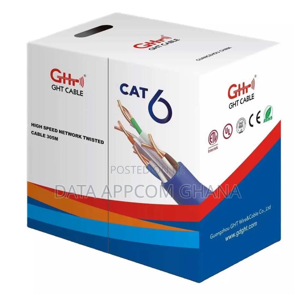 Indoor 23AWG U/Utp Cat6e Cable 305m