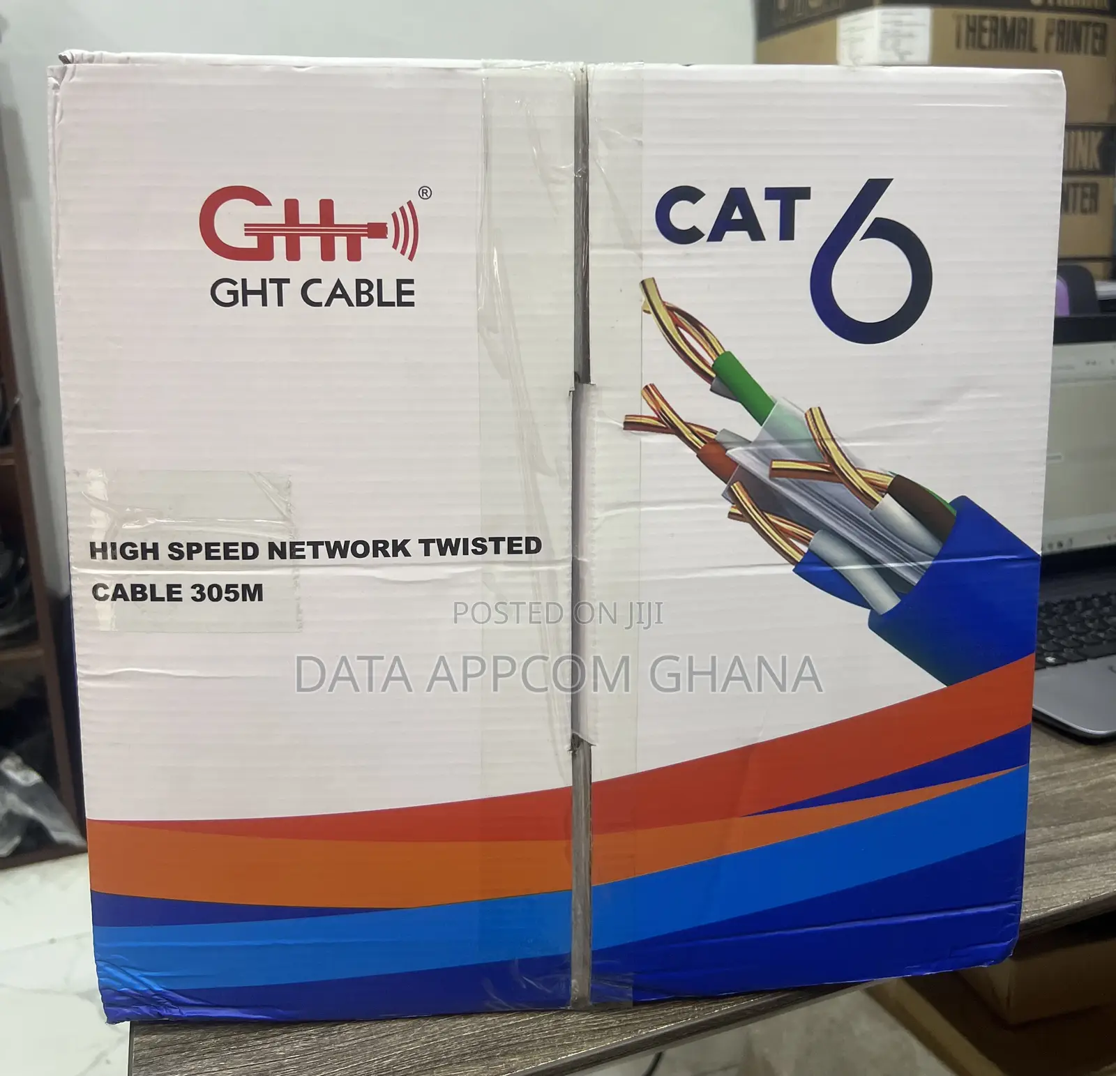 Indoor 23AWG U/Utp Cat6e Cable 305m