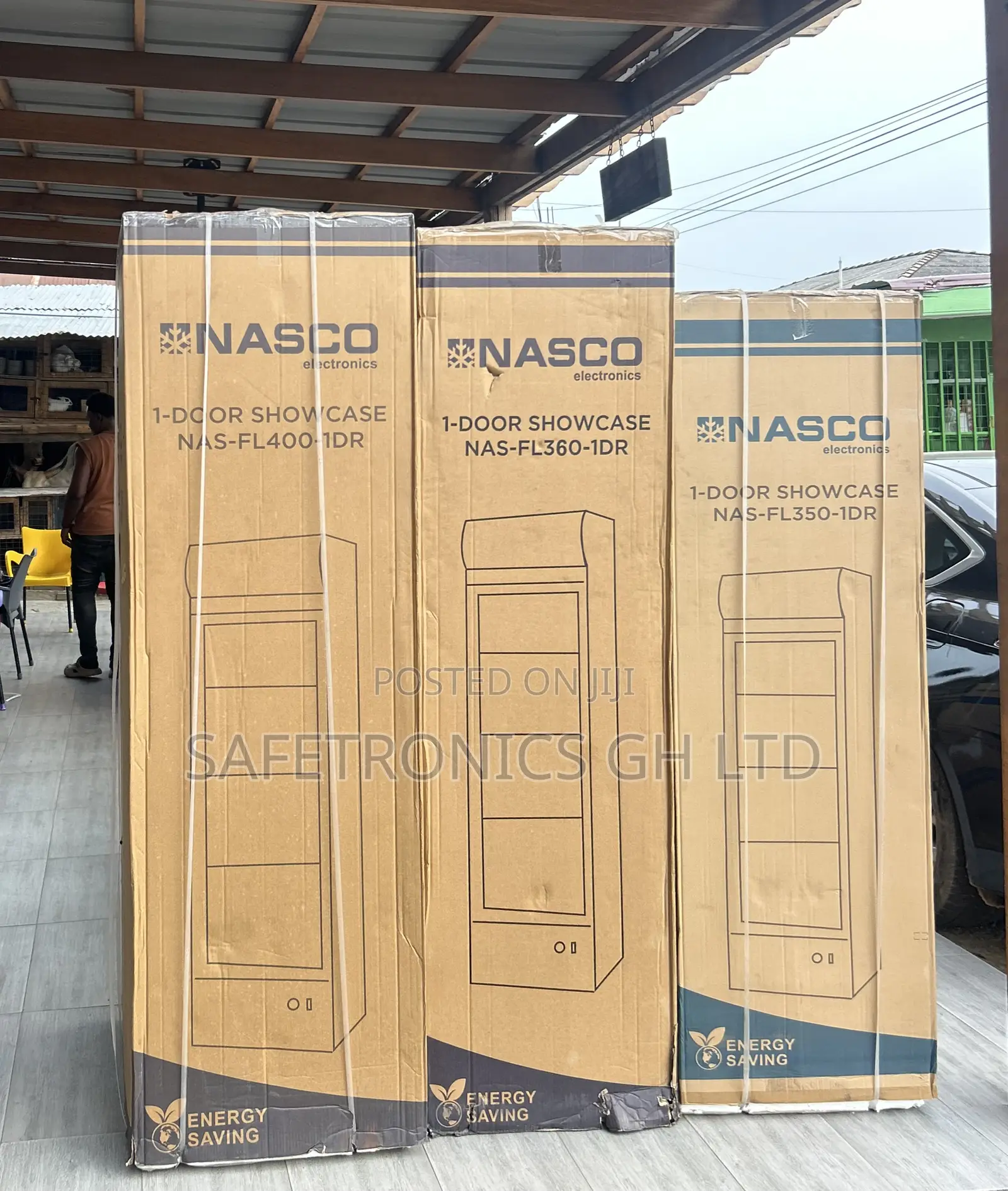 Choose Nasco 298 LTRS Single Door Display Fridge